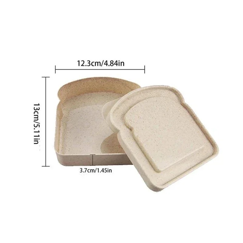 1/4pcs Reusable Bento Sandwich - đánh giá và giá Food Storage Quart