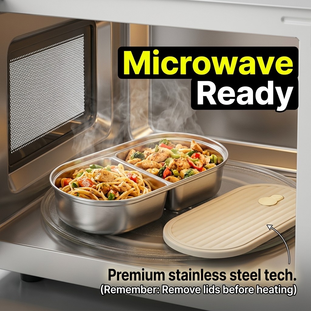 Microwave Safe 304 Stainless S - đánh giá và giá Food Storage 30 Years