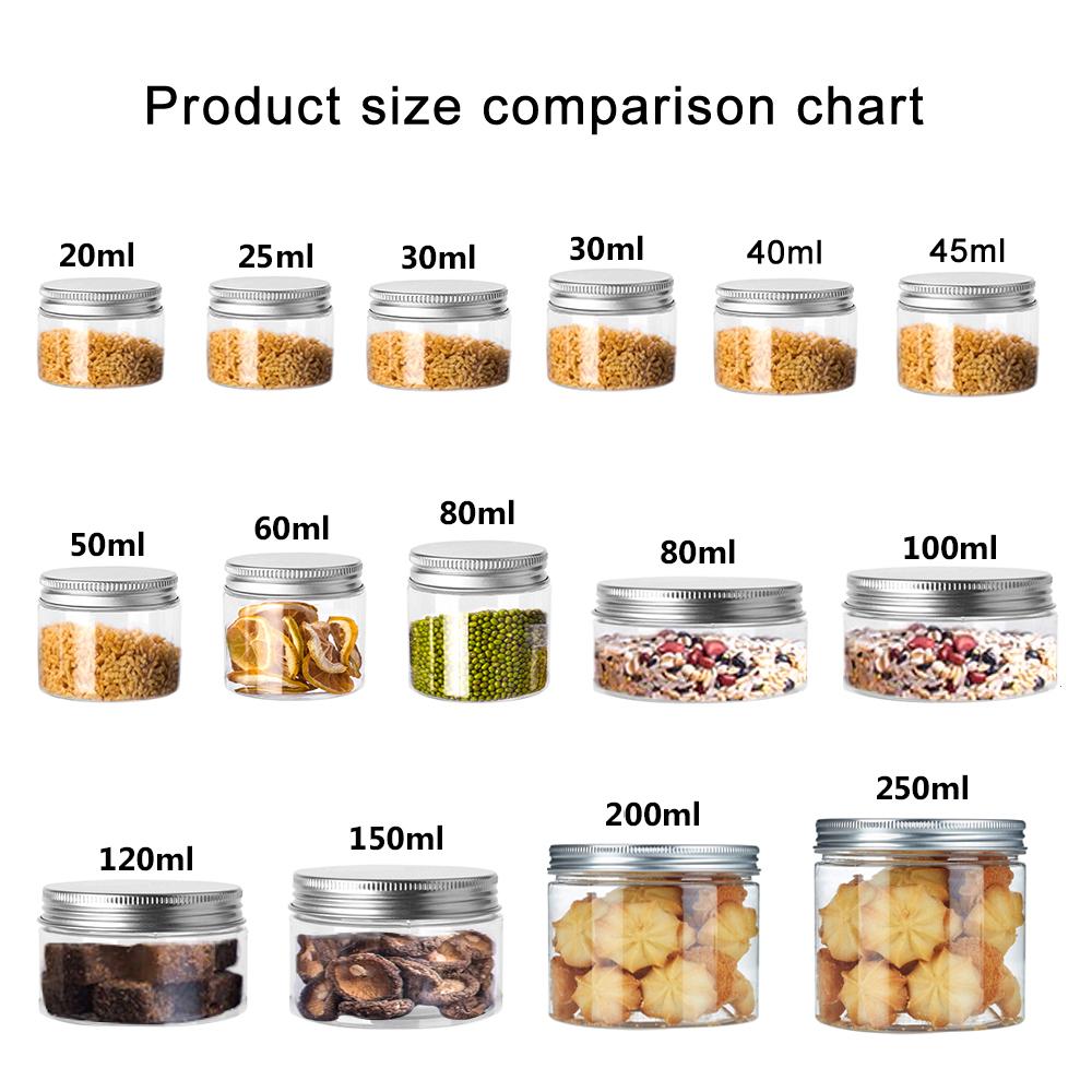 5-10P Storage Jars Clear Alumi - đánh giá và giá Food Storage Aluminum Containers