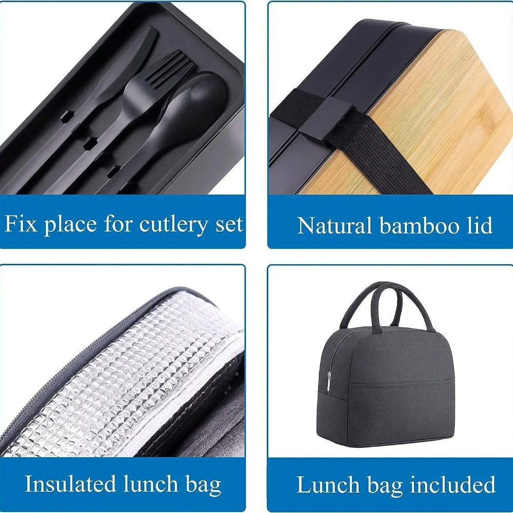 Adult Bento Lunch Box, 2-Tier  - đánh giá và giá Food Storage 30 Years