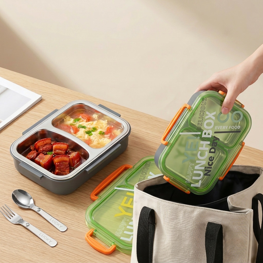 Microwavable 304 Stainless Ste - đánh giá và giá Food Storage Quart