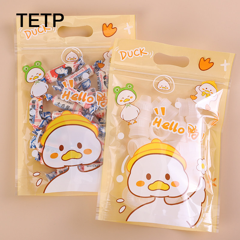 TETP 50Pcs Yellow Cartoon Food - đánh giá và giá Food Storage Yellow