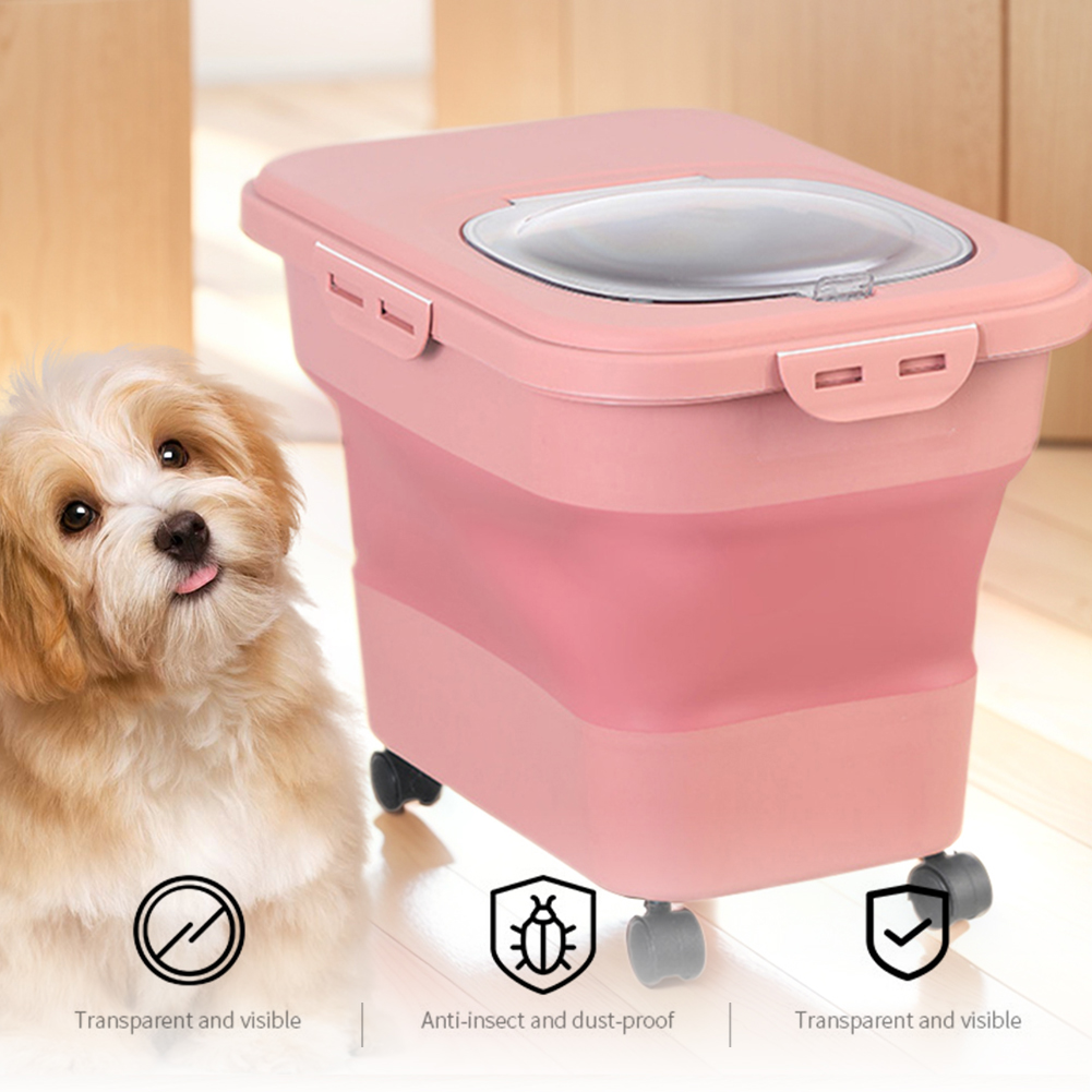 Collapsible Dry Cat Food Box 2 - đánh giá và giá Food Storage Quart