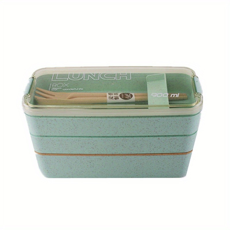 Portable Bento Box, 3-layers L - đánh giá và giá Food Storage 30 Years