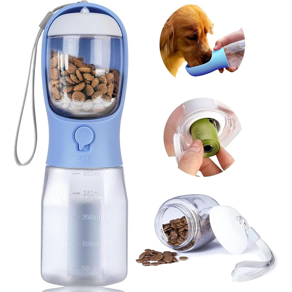 Dog Water Bottle with Food Con - đánh giá và giá Food Storage Essentials