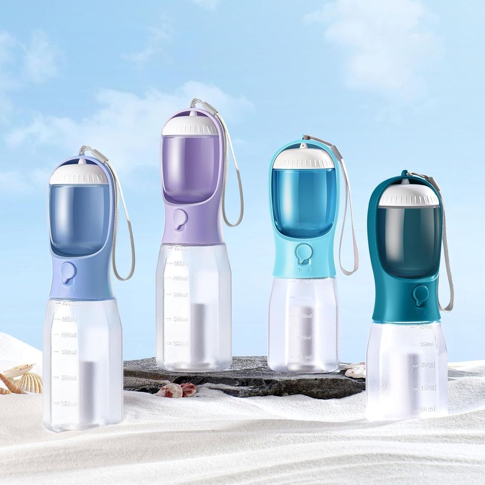 Dog Water Bottle with Food Con - đánh giá và giá Food Storage Essentials