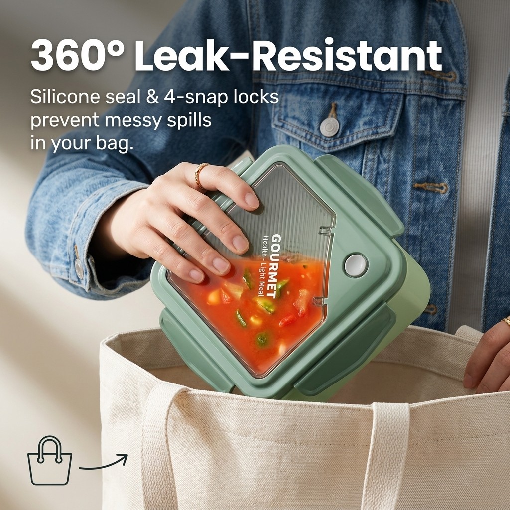 Sealed Plastic Bento Lunch Box - đánh giá và giá Food Storage 30 Years